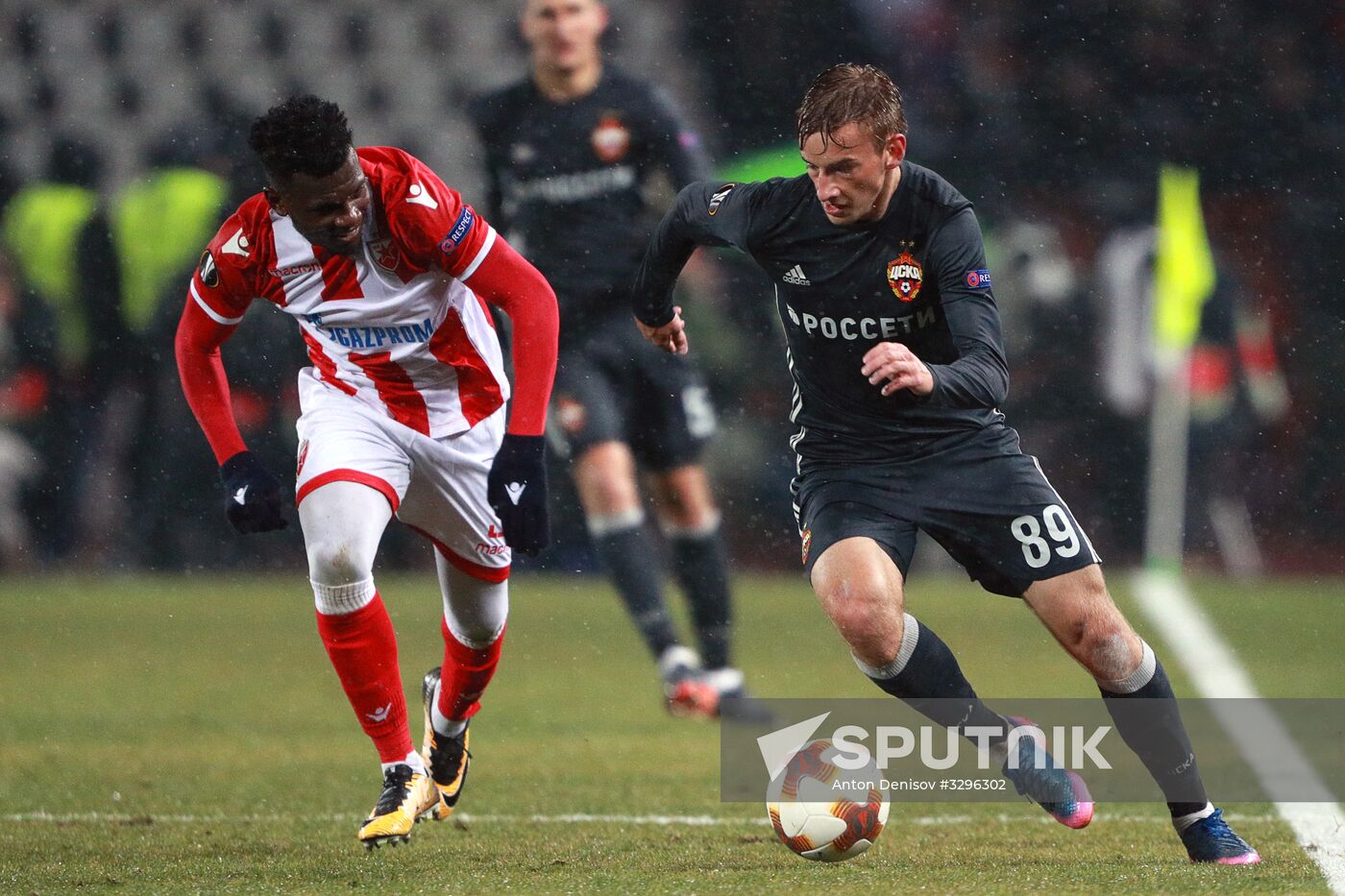 Football. UEFA Europa League. Crvena Zvezda vs. CSKA
