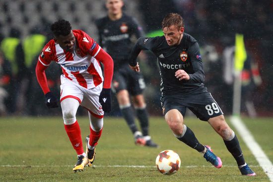 Football. UEFA Europa League. Crvena Zvezda vs. CSKA