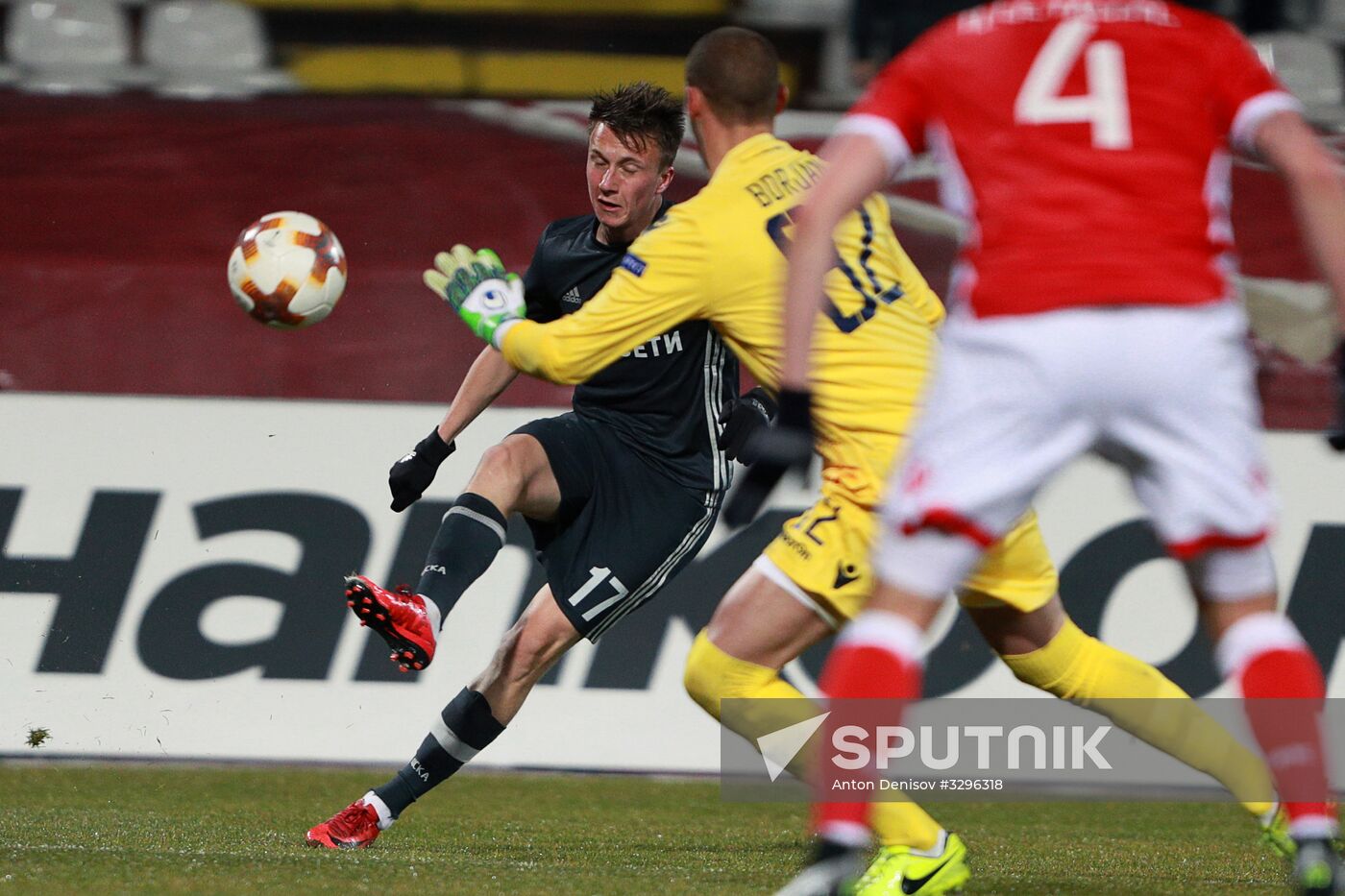 Football. UEFA Europa League. Crvena Zvezda vs. CSKA