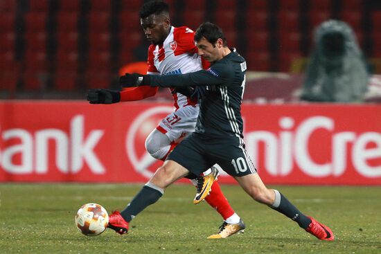 Football. UEFA Europa League. Crvena Zvezda vs. CSKA
