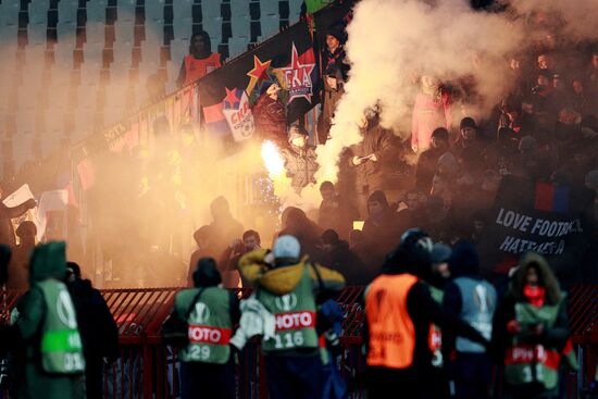 Football. UEFA Europa League. Crvena Zvezda vs. CSKA