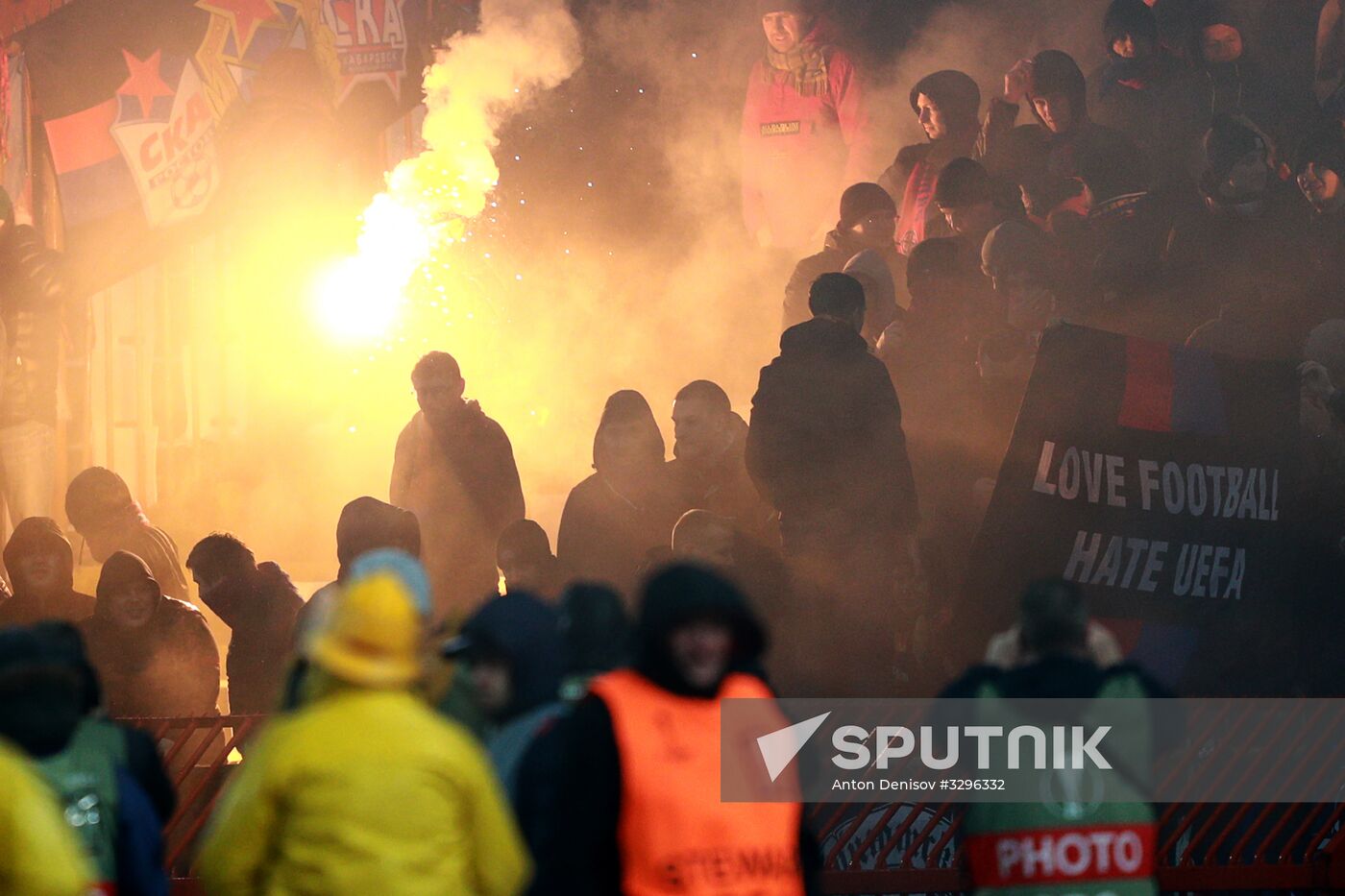Football. UEFA Europa League. Crvena Zvezda vs. CSKA