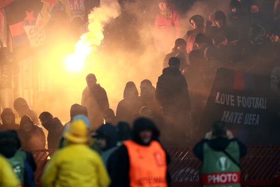 Football. UEFA Europa League. Crvena Zvezda vs. CSKA