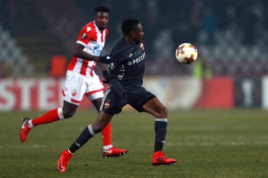 Football. UEFA Europa League. Crvena Zvezda vs. CSKA