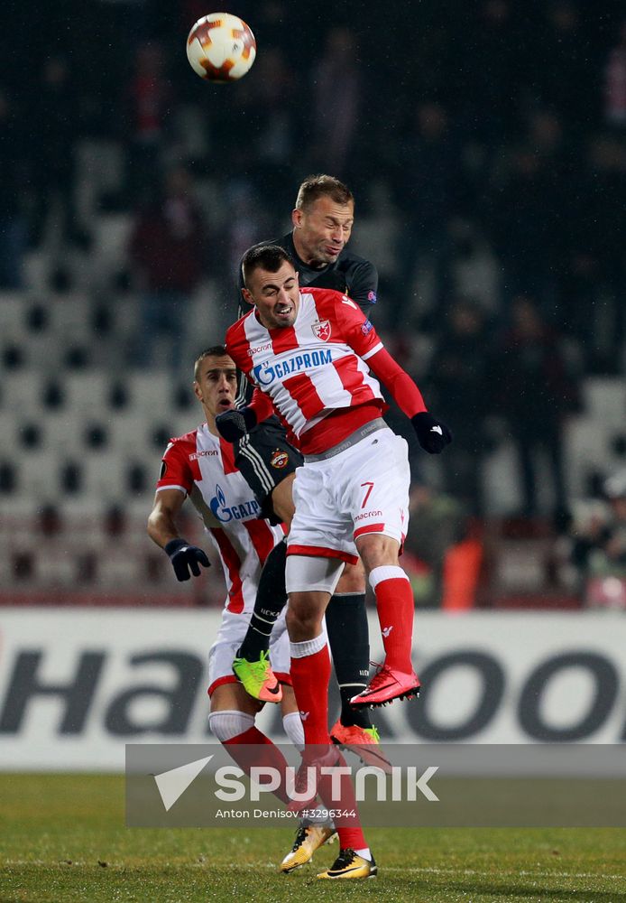 Football. UEFA Europa League. Crvena Zvezda vs. CSKA