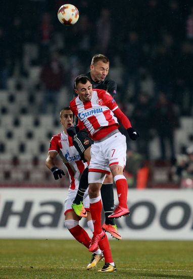 Football. UEFA Europa League. Crvena Zvezda vs. CSKA