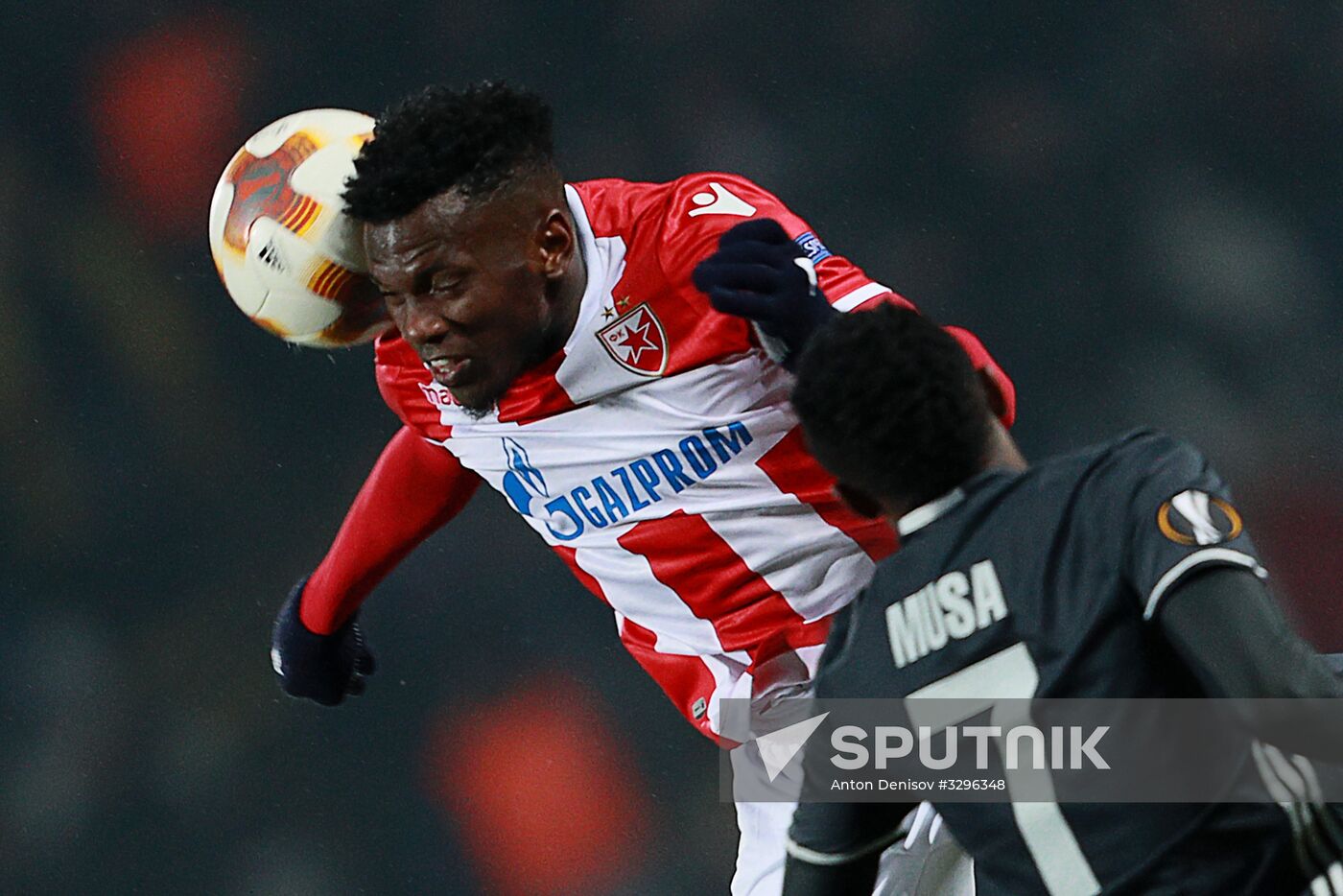 Football. UEFA Europa League. Crvena Zvezda vs. CSKA