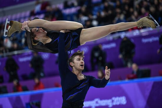 2018 Winter Olympics. Figure skating. Pairs. Short program