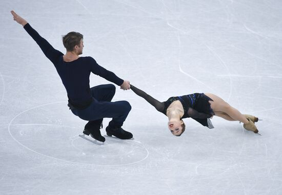 2018 Winter Olympics. Figure skating. Pairs. Short program