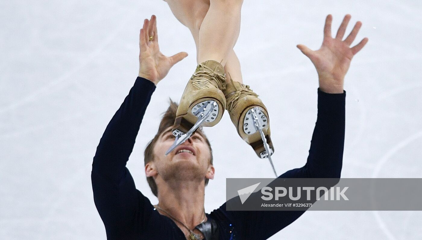 2018 Winter Olympics. Figure skating. Pairs. Short program