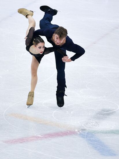 2018 Winter Olympics. Figure skating. Pairs. Short program
