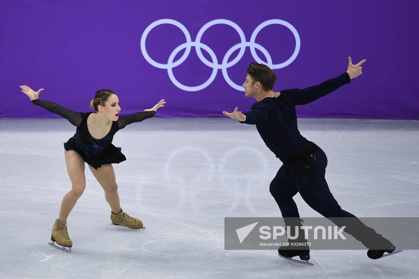 2018 Winter Olympics. Figure skating. Pairs. Short program