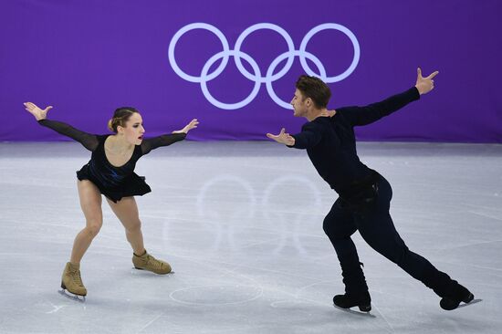 2018 Winter Olympics. Figure skating. Pairs. Short program