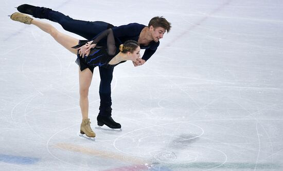 2018 Winter Olympics. Figure skating. Pairs. Short program