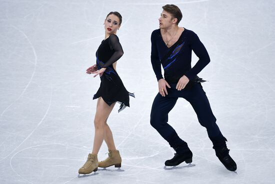 2018 Winter Olympics. Figure skating. Pairs. Short program