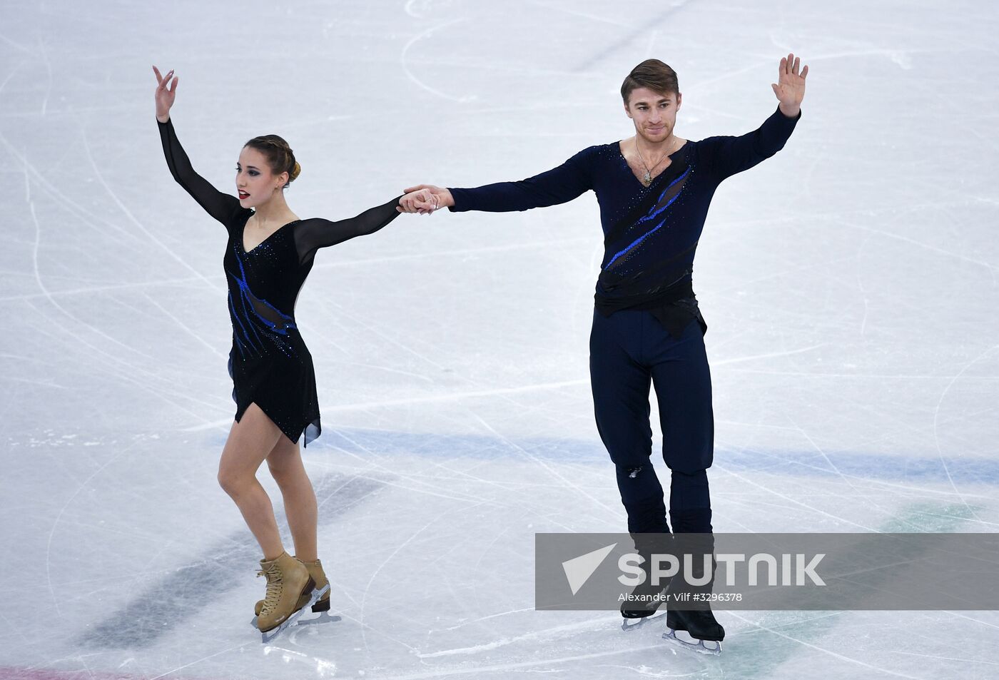 2018 Winter Olympics. Figure skating. Pairs. Short program