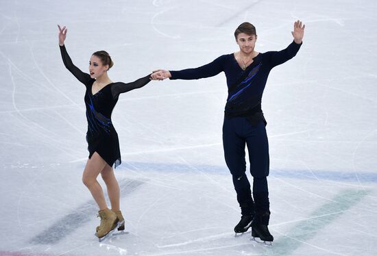 2018 Winter Olympics. Figure skating. Pairs. Short program