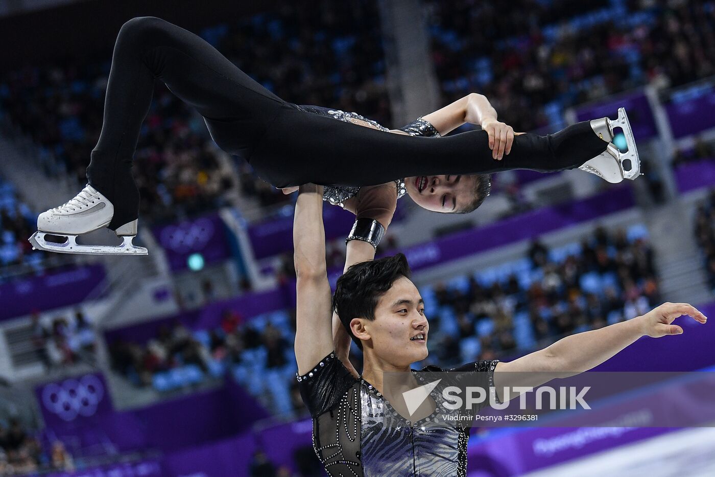 2018 Winter Olympics. Figure skating. Pairs. Short program