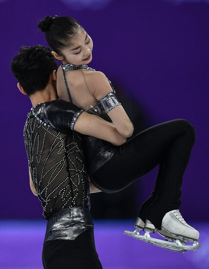 2018 Winter Olympics. Figure skating. Pairs. Short program