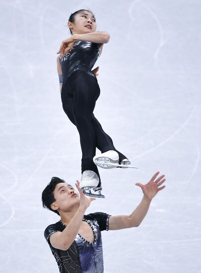 2018 Winter Olympics. Figure skating. Pairs. Short program