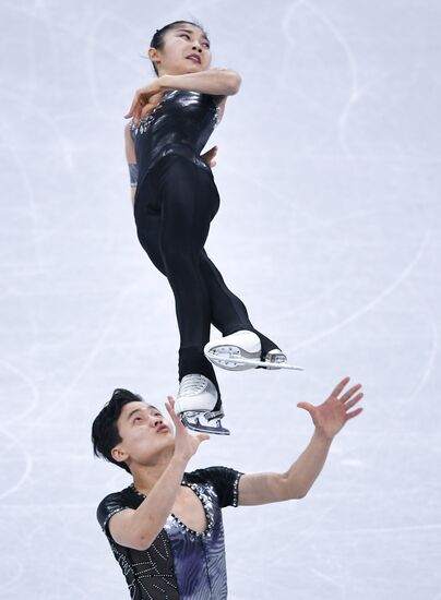 2018 Winter Olympics. Figure skating. Pairs. Short program