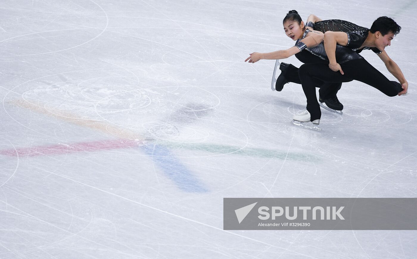 2018 Winter Olympics. Figure skating. Pairs. Short program