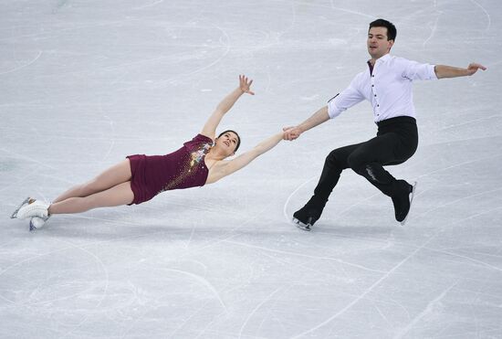 2018 Winter Olympics. Figure skating. Pairs. Short program