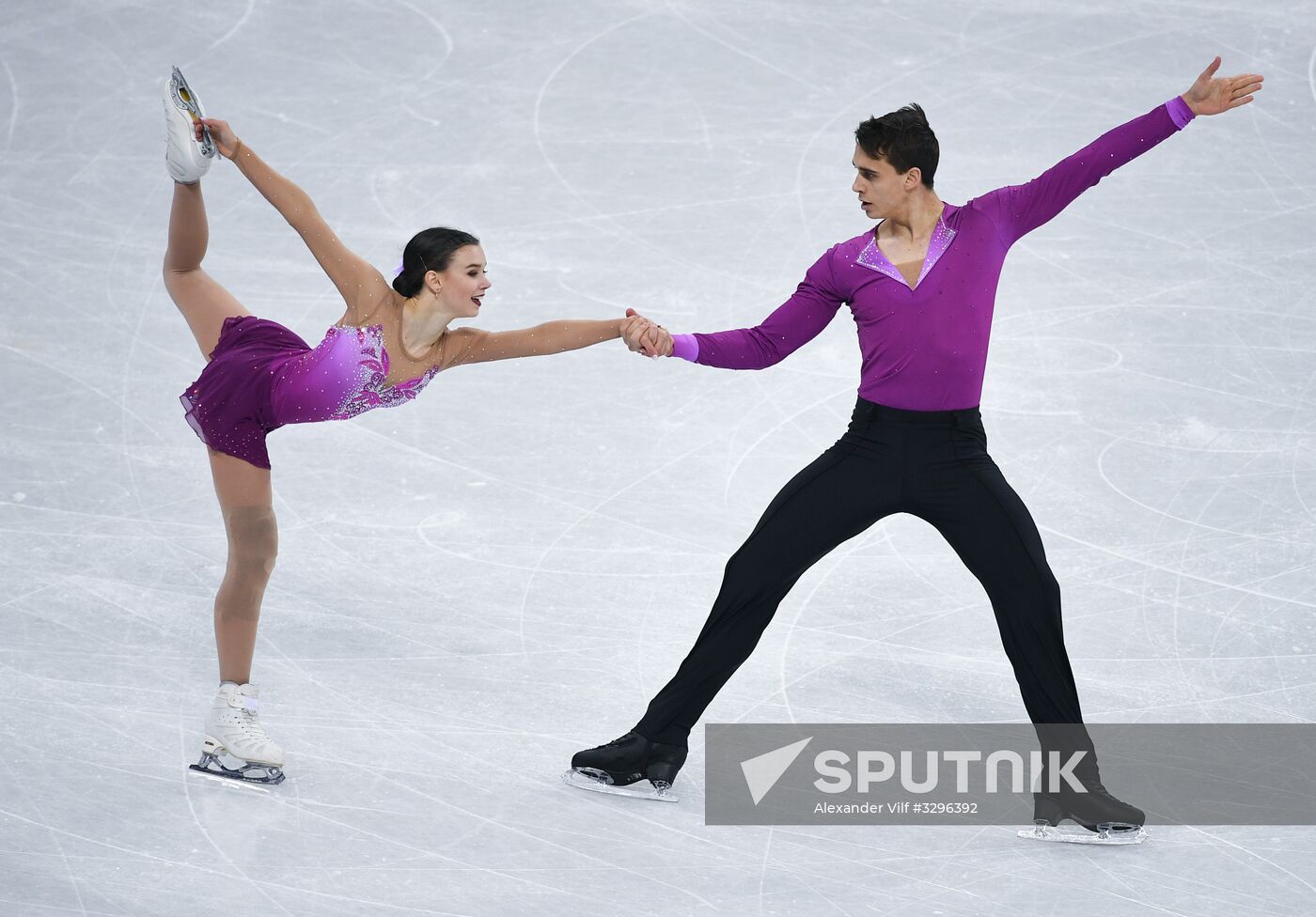 2018 Winter Olympics. Figure skating. Pairs. Short program