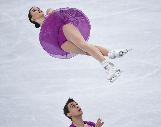 2018 Winter Olympics. Figure skating. Pairs. Short program