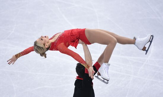 2018 Winter Olympics. Figure skating. Pairs. Short program