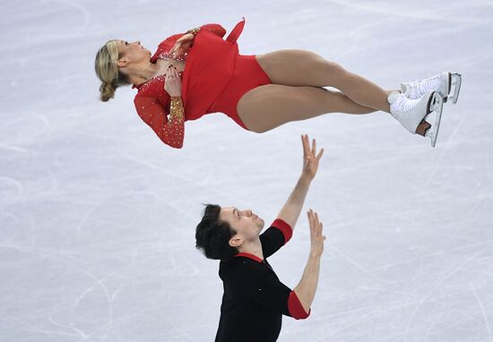 2018 Winter Olympics. Figure skating. Pairs. Short program
