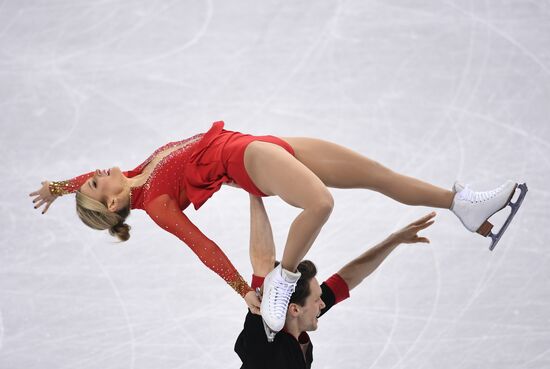 2018 Winter Olympics. Figure skating. Pairs. Short program