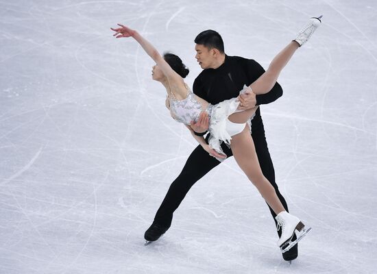 2018 Winter Olympics. Figure skating. Pairs. Short program