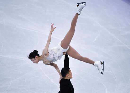 2018 Winter Olympics. Figure skating. Pairs. Short program