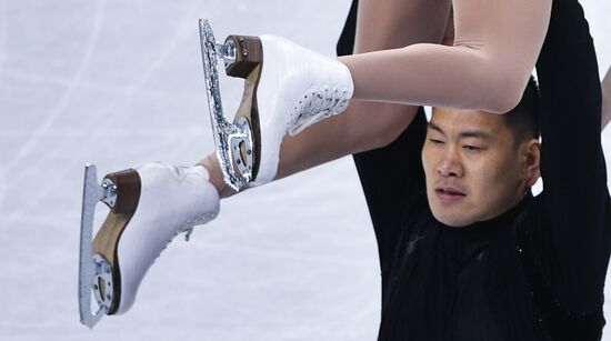 2018 Winter Olympics. Figure skating. Pairs. Short program