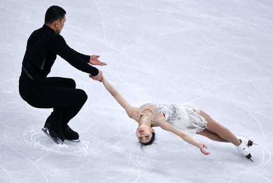 2018 Winter Olympics. Figure skating. Pairs. Short program