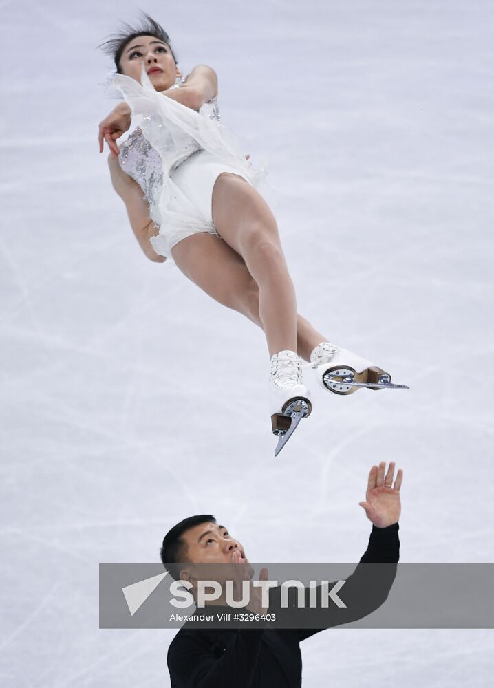 2018 Winter Olympics. Figure skating. Pairs. Short program