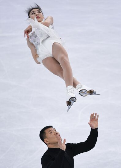 2018 Winter Olympics. Figure skating. Pairs. Short program