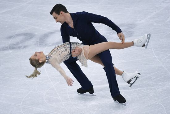 2018 Winter Olympics. Figure skating. Pairs. Short program