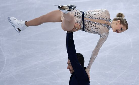 2018 Winter Olympics. Figure skating. Pairs. Short program
