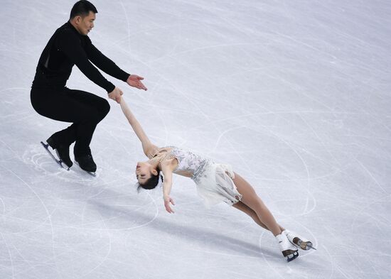 2018 Winter Olympics. Figure skating. Pairs. Short program