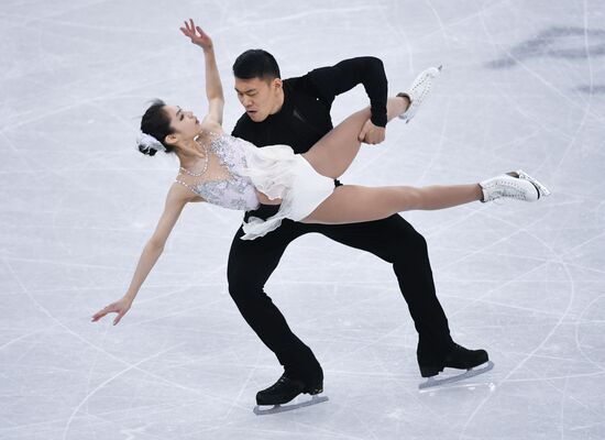 2018 Winter Olympics. Figure skating. Pairs. Short program