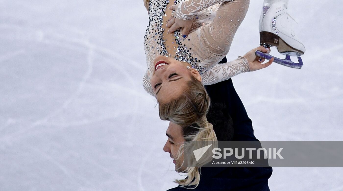 2018 Winter Olympics. Figure skating. Pairs. Short program
