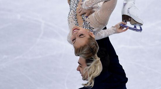 2018 Winter Olympics. Figure skating. Pairs. Short program
