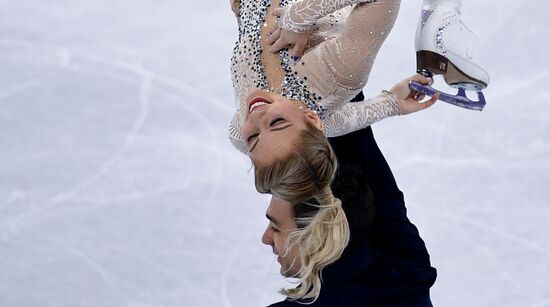 2018 Winter Olympics. Figure skating. Pairs. Short program