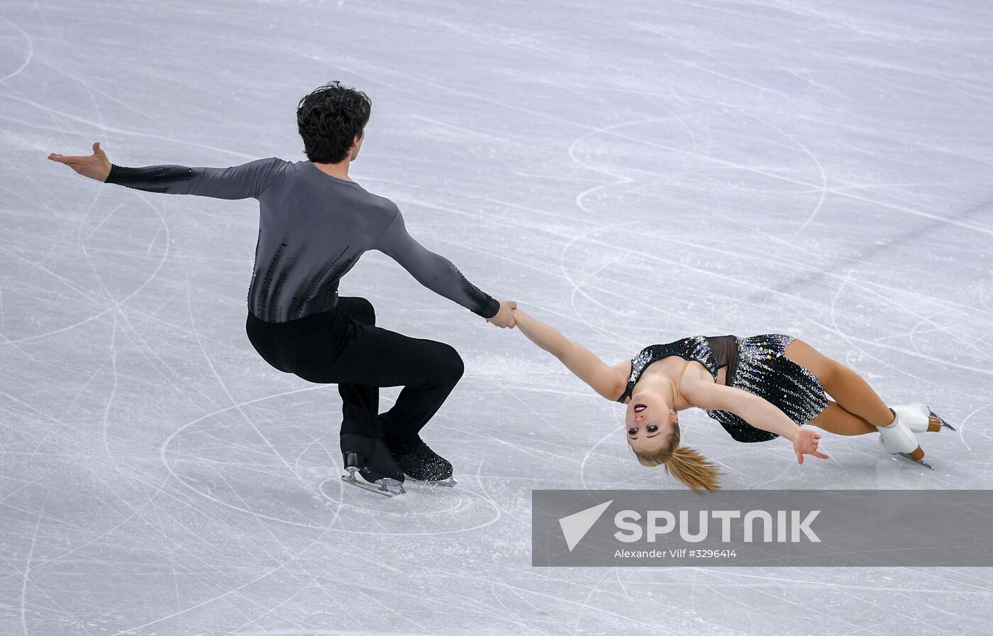 2018 Winter Olympics. Figure skating. Pairs. Short program