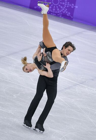 2018 Winter Olympics. Figure skating. Pairs. Short program