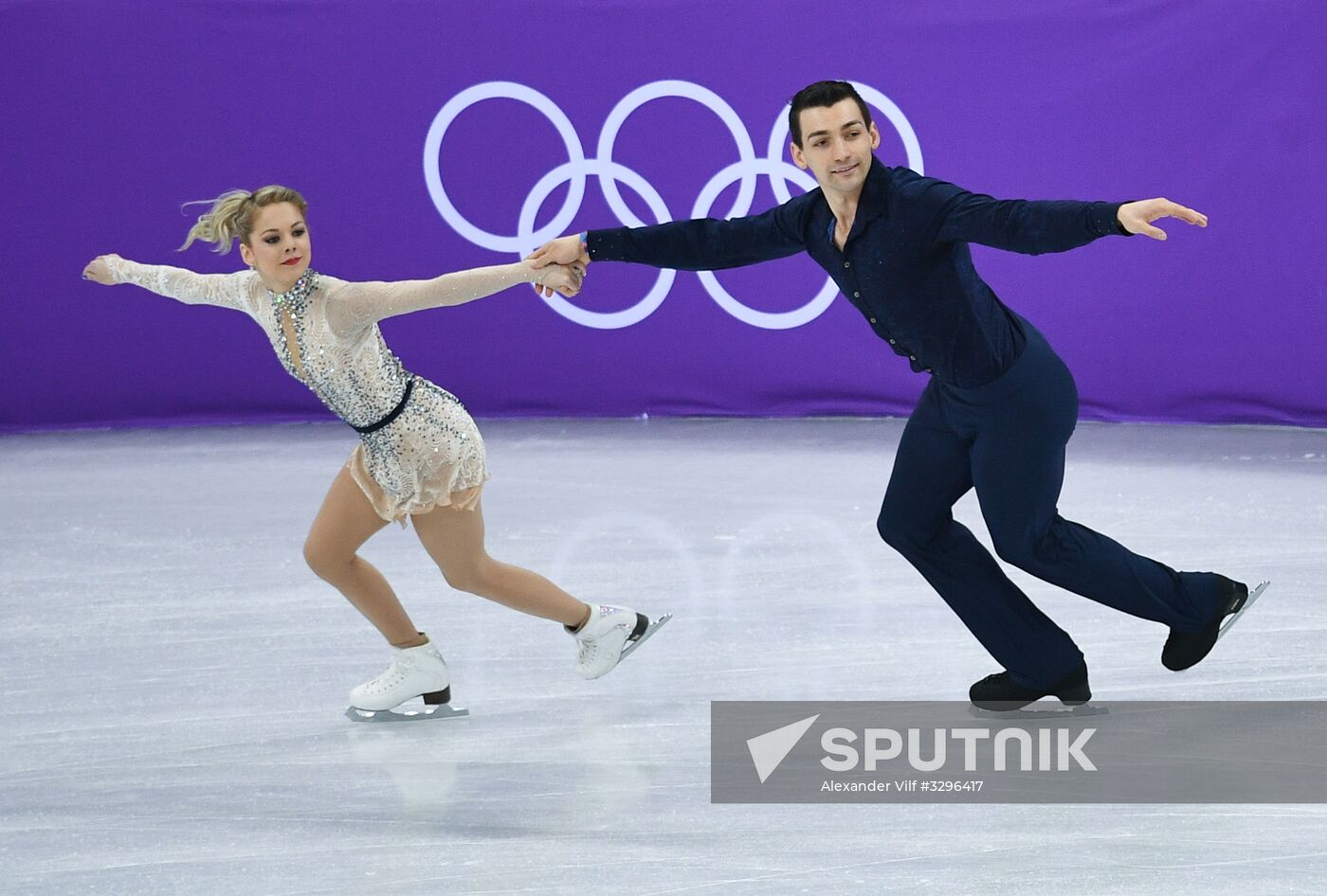 2018 Winter Olympics. Figure skating. Pairs. Short program