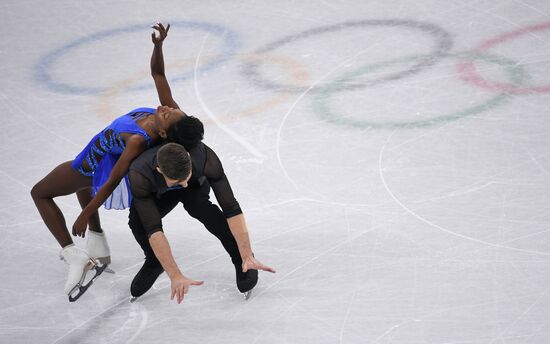 2018 Winter Olympics. Figure skating. Pairs. Short program