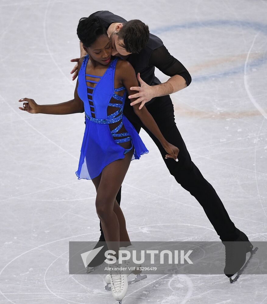 2018 Winter Olympics. Figure skating. Pairs. Short program